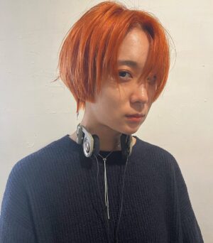 Saori Izawa Instagram - Fifth element 🍊💥
✂️ @shotamiyashita 🐍