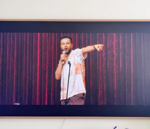 Sapan Verma Instagram - ✨KHO GAYE DUMP KAHAN✨

- Netlix’s no screenshot policy really ruining my credit’s aesthetic again. 
- Screenshot of my 1 second cameo which will be shared widely on family Whatsapp groups claiming I am the main lead. 
- From hosting the sundowner event which was super chill. 
- Pic 4 is from the first (of many) workshop with @siddhantchaturvedi and @arjunvarain.singh 
- Pic 5 was my last day on set 
- Sid on a comedy stage for the first time at @thatcomedyclub 
- Stage on set which looks way cooler than stage in life. 
- Last one is a fun throwback to 15 years ago when me and my college friends randomly landed up as background extras in Luck By Chance 😂

Even though it’s just 4 standup sets in the film, the work behind it was pretty intense and went on for almost 2 years. 
We went to a therapist to understand how the character would react and talk, which just gave us insane insights.
I wrote multiple pages full of jokes along with @pavi212 a lot of which obviously didn’t make it to the cut. 
We tried some jokes on stage at open mics, and some with the film crew.
Siddhant watched a lot of live shows and standup videos, practiced the body language and movements on stage, wrote some of his own jokes and did surprise sets at late night shows. 
 
In a year full of alpha-action-boner films, I’m just fortunate enough to have worked on two very warm and lovely slice of life films and learnt so, so much along the way. Or as the Gen Z kids might say, feeling blessed. 🥰

Watch #KhoGayeHumKahan on @netflix_in with your friends and hug them right after. 

If you’re still reading this, then give me more fun writing gigs, and come for my live shows so that you can watch more than one second of me on stage. ✌🏻