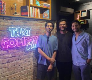 Sapan Verma Instagram - ✨KHO GAYE DUMP KAHAN✨

- Netlix’s no screenshot policy really ruining my credit’s aesthetic again. 
- Screenshot of my 1 second cameo which will be shared widely on family Whatsapp groups claiming I am the main lead. 
- From hosting the sundowner event which was super chill. 
- Pic 4 is from the first (of many) workshop with @siddhantchaturvedi and @arjunvarain.singh 
- Pic 5 was my last day on set 
- Sid on a comedy stage for the first time at @thatcomedyclub 
- Stage on set which looks way cooler than stage in life. 
- Last one is a fun throwback to 15 years ago when me and my college friends randomly landed up as background extras in Luck By Chance 😂

Even though it’s just 4 standup sets in the film, the work behind it was pretty intense and went on for almost 2 years. 
We went to a therapist to understand how the character would react and talk, which just gave us insane insights.
I wrote multiple pages full of jokes along with @pavi212 a lot of which obviously didn’t make it to the cut. 
We tried some jokes on stage at open mics, and some with the film crew.
Siddhant watched a lot of live shows and standup videos, practiced the body language and movements on stage, wrote some of his own jokes and did surprise sets at late night shows. 
 
In a year full of alpha-action-boner films, I’m just fortunate enough to have worked on two very warm and lovely slice of life films and learnt so, so much along the way. Or as the Gen Z kids might say, feeling blessed. 🥰

Watch #KhoGayeHumKahan on @netflix_in with your friends and hug them right after. 

If you’re still reading this, then give me more fun writing gigs, and come for my live shows so that you can watch more than one second of me on stage. ✌🏻