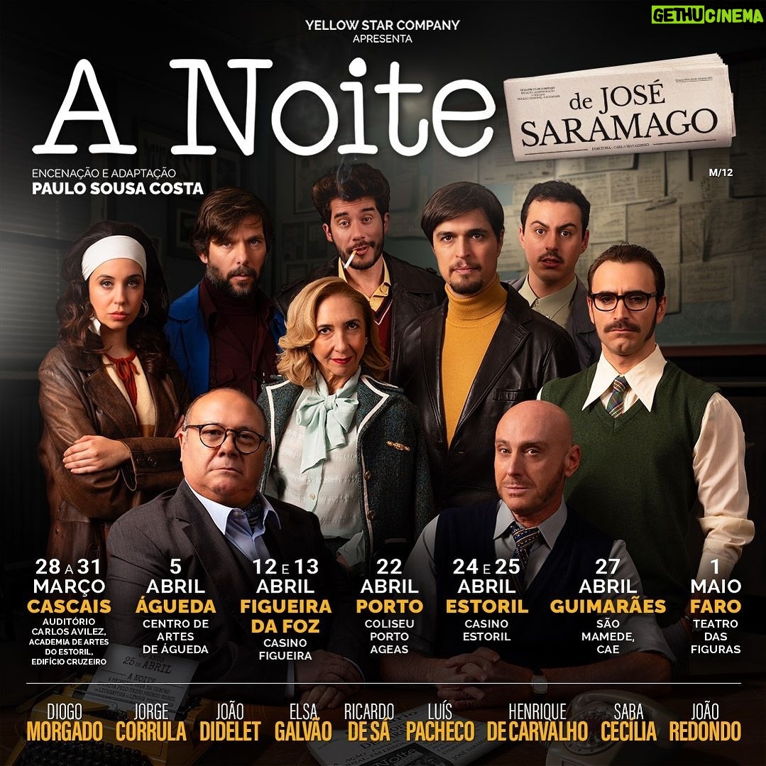 Sara Cecília - 3 Likes - A NOITE de 24 para 25 de Abril de 1974 em digressão por 🇵🇹
Venham ao teatro!