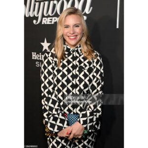Sara Coates Instagram - My friend of over 20 years @hellokarenryan is NOMINATED FOR AN ACADEMY AWARD!!!! Celebrating her is the greatest joy. Being invited to parties where I get to brag about her in front of her face is priceless. Pride doesn’t begin to explain it, you are magic, you are a creative force to be reckoned with and you have the icy blue eyes of an Alaskan husky pup. 

Thank you for the invite @hollywoodreporter @tiktok @palpublicrelations 

H&MU: @andiesleeman 
Shoes: @aerosoles Please sponsor Oppenheimer’s @jessicaerinmartin and myself! 👠 
Bag: @shopclarev