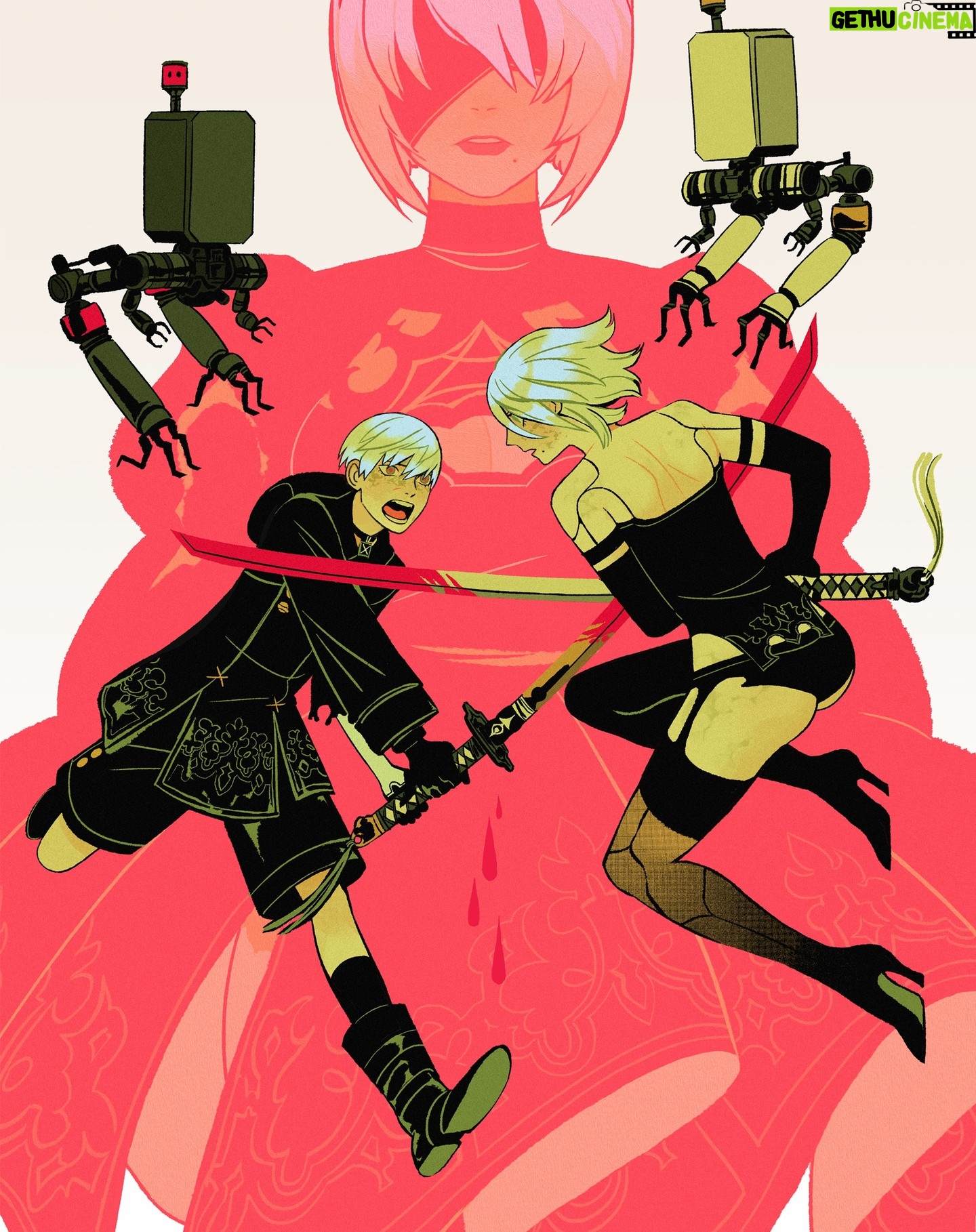 Sara Kipin - 4.3K Likes - Freshened up this Nier piece from 2018 💔🥲 #nierautomata