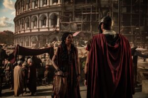 Sara Martins Instagram - Welcome to Rome. 
Can’t wait for you to discover the series 
#thoseabouttodie in July on @peacock and @amazonprime 
@entertainmentweekly