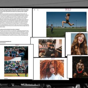 Sara Racey-Batraville Instagram - Blessed! Glory to Him. Thank you @boldjourneymag for highlighting artists and those who are making their mark in their fields. From model to business owner/entrepreneur—We’ve done it all and it’s the best feeling.  @sararaceybatraville I’m not proud—I’m humbled! 📸📸 God Bless! Full article link in bio (if you feel like reading 😂)