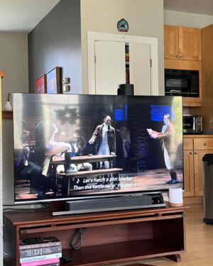 Sarah Dessen Instagram - My daughter insisted I watch Hamilton before we see it on Broadway. I resisted, not wanting any more spoilers. I’m ten minutes in and NO REGRETS. #lotstolearn