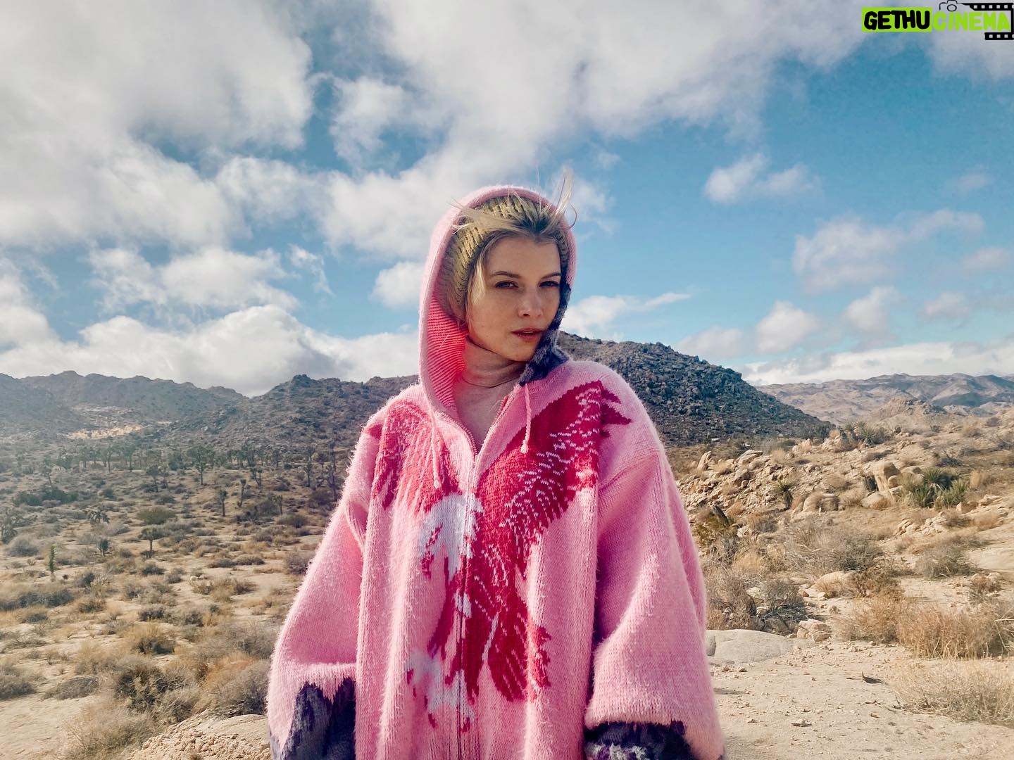 Sarah Jones - 2.3K Likes - hail in la, snow in big bear, wind in joshua tree.
photo: @candice_lawler
