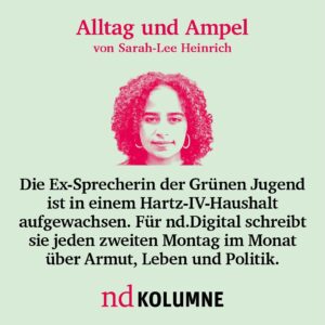 Sarah-Lee Heinrich Instagram - Seit acht Monaten ist Sarah-Lee Heinrich nicht mehr Bundessprecherin der Grünen Jugend und damit nur noch Teilzeit in der Politik unterwegs. Dafür ist sie jetzt nd-Kolumnistin. ♦️ Link in Bio

@xsarahleee @gruene_jugend #ndaktuell #journalismusvonlinks #ampel #politik #kolumne