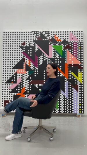 Sarah Morris Instagram - “Who is Who” ….New York calling Hong Kong @taikwun.hk @mplusmuseum  March 15 - April 30, 2024