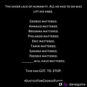 Sarah Power Instagram - #blacklivesmatter