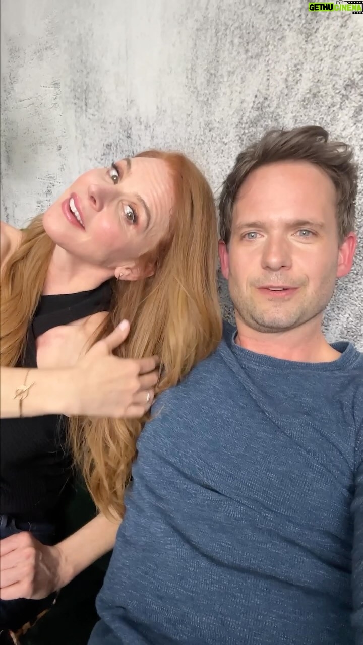 Sarah Rafferty - 100.1K Likes - Video promo day was fun 😆 #suitssidebar #suits #sidebar