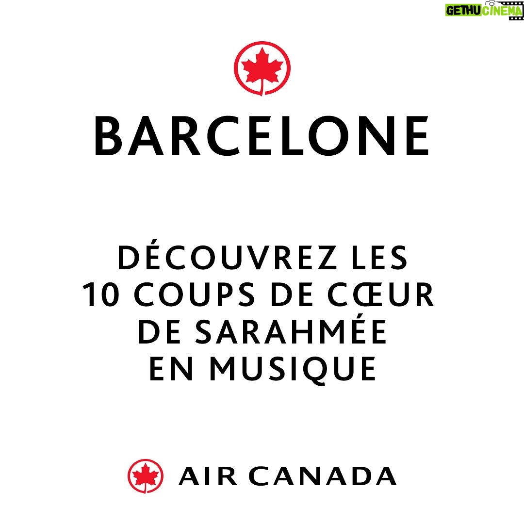 Sarahmée - 331 Likes - Pendant le tournage de la série documentaire « Elles » j’ai eu le bonheur de découvrir Barcelone pendant quelques jours.
C’était en avril, à peu près à la même période.
On m’a demandé mes 10 endroits favoris, ça n’a pas été difficile, Barcelone est une ville unique.
Le lien de mes endroits prefs et ma playlist spéciale Barcelone se trouvent dans ma bio 🤘🏾🎶 ✈️🛍️
Collab avec @aircanada