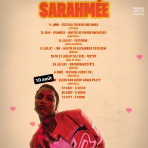 Sarahmée Instagram - Vous faites quoi cet été? ❤️‍🔥
