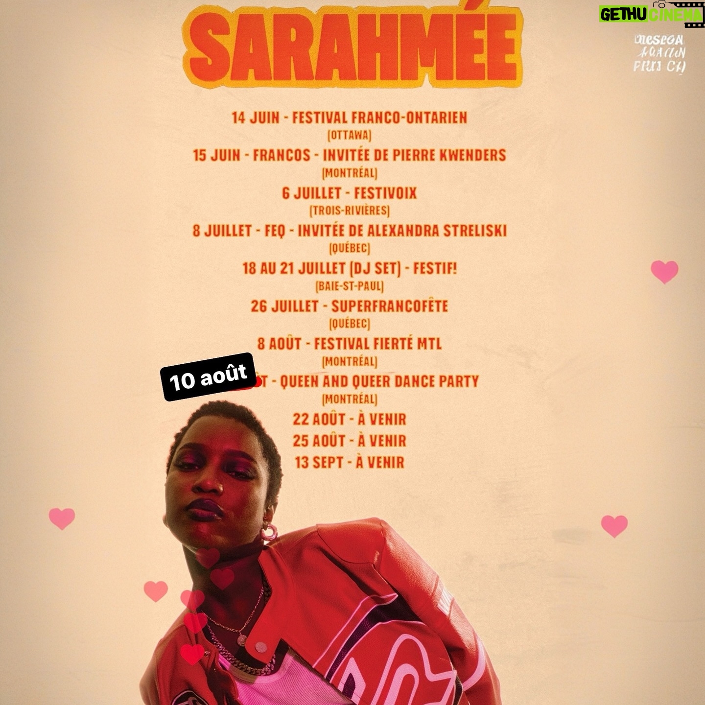 Sarahmée - 252 Likes - Vous faites quoi cet été? ❤️🔥
