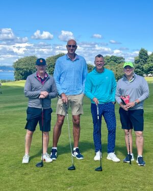Šarūnas Jasikevičius Instagram - Year 9 of Scotland golf trip!!!Love coming here,,the culture,,people and golf!!!!weather,,,not so much!!!!!😭😭😭 #scotlandlover #golftrip #murfield #kingsbarnsgolflinks #northberwick