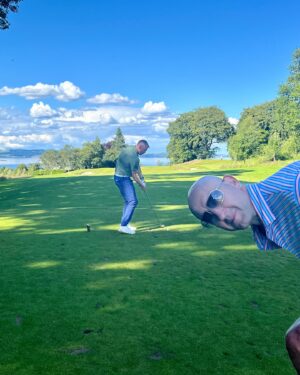 Šarūnas Jasikevičius Instagram - Year 9 of Scotland golf trip!!!Love coming here,,the culture,,people and golf!!!!weather,,,not so much!!!!!😭😭😭 #scotlandlover #golftrip #murfield #kingsbarnsgolflinks #northberwick