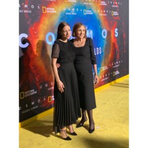 Sasha Sagan Instagram - I cannot begin to express how proud I am to be this woman’s daughter. I know I say she’s brilliant a lot, but she really truly astonishes me with what and how she creates. The new season of #cosmos is profoundly hopeful and deeply moving. And it’s her vision. I’m so excited for everyone to see it starting March 9th 🌌♥️ #cosmospossibleworlds #anndruyan