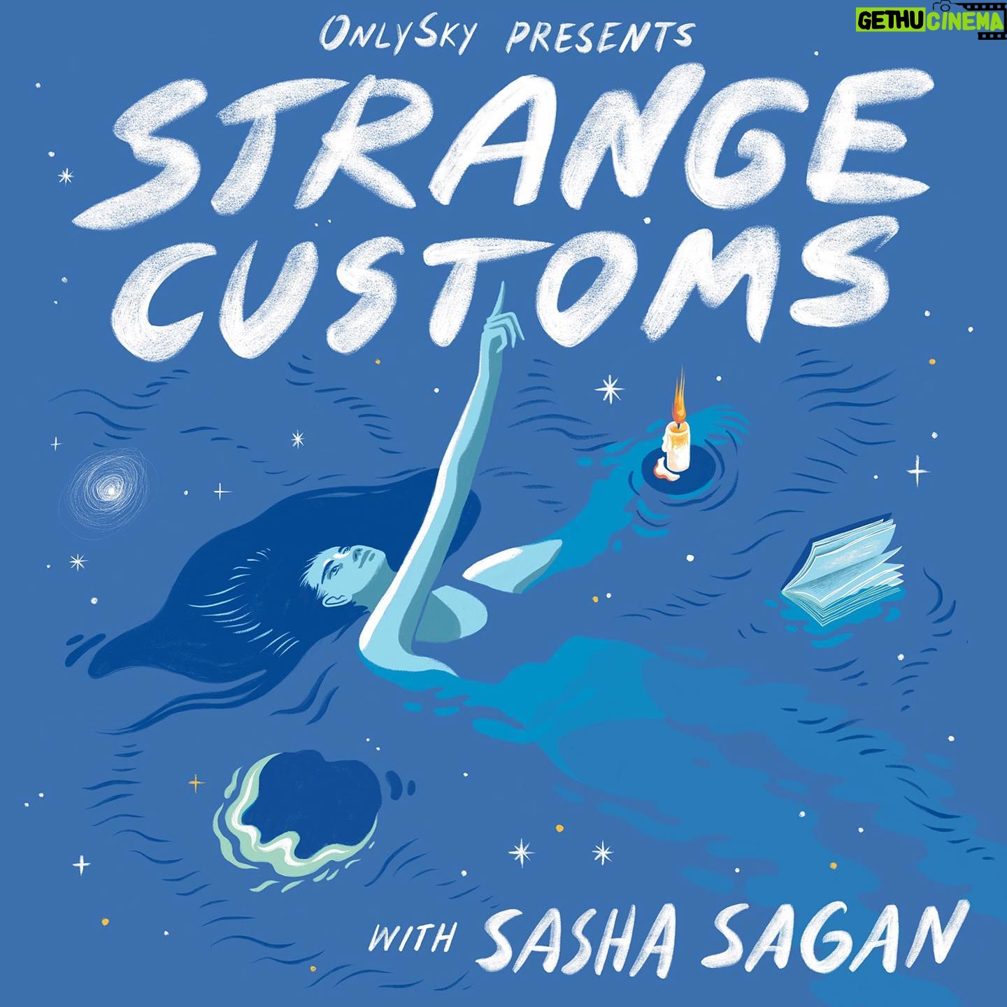 Sasha Sagan - 2.2K Likes - Ok I am extremely excited. I’ve been dreaming of making this podcast for ages and it’s coming out TOMORROW! Welcome to ‘Strange Customs’ from @onlyskymedia where I get to talk to the smartest, funniest writers, actors, historians, and scientists about how weird we humans can be. In each episode we’ll explore one of our brilliant, terrible, beautiful, antiquated, ingenious, elaborate, oppressive, poignant, elegant, ancient, modern, funny little rituals and traditions. Why do we do them? Where did they come from? And how would we explain them to a visitor from another world? Listen and subscribe, wherever you get your podcasts (link in bio) 🎧💙