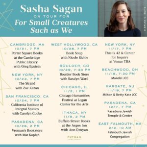 Sasha Sagan Instagram - Come see me!  EDIT: one small change to note! The Ithaca event is now at 4pm on 11/9✨
