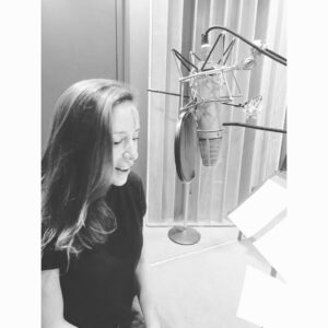 Sasha Sagan Instagram - This week I got to do something I’ve been dreaming about for a long time. It was really hard. I stumbled. I mispronounced. I cried. But I got to tell my own story, in my own voice. And I am very grateful for that chance🎙♥️ #forsmallcreaturessuchaswe