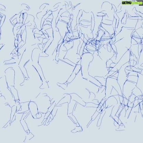 Saskia Gutekunst - 3 Likes - As i get so many questions regarding my gesture drawings I tried to make it a habbit to record my warm-up sessions so can show my approach a bit better.
I usually work from reference with these (for this it was a vid from @1triciamiranda s yt channel )
Time was roughly 30m (i spend 15-30m on average per session)
I concentrate on motion and drawing full sequences, not on posing. Cause my goal is to understand the movement.
I draw a lot from RL when i'm out and always carry a small sketchbook with me. This has obviously happened less recently, due to the pandemic.
Hope that helps a bit.