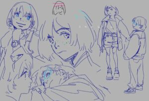 Saskia Gutekunst Instagram - 🌟#sketchbook #sketch #drawing #clipstudiopaint #doodle