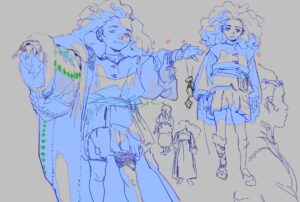 Saskia Gutekunst Instagram - More old sketches, sorry again if you saw these in my stories already a few months back (or my other platforms) 😅 #sketch #sketching #clipstudiopaint
