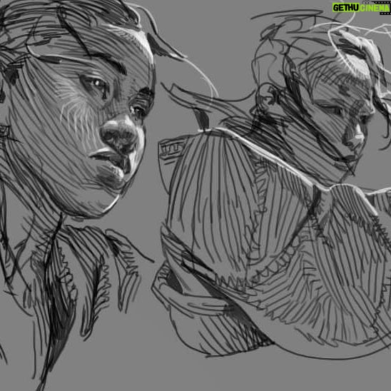 Saskia Gutekunst - 3 Likes - Warm-up #sketch