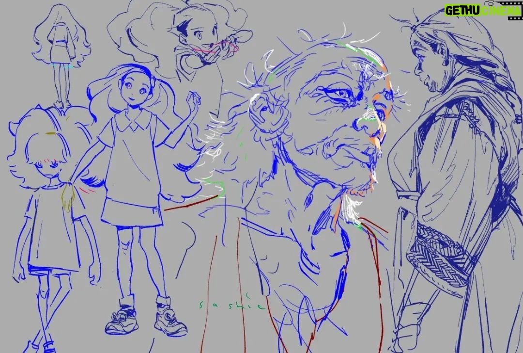 Saskia Gutekunst - 3 Likes - Some of the sketches i posted in my stories a few months ago #sketches #clipstudiopaint #gestures