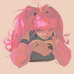 Saskia Gutekunst Instagram - Oldy Hilda 🌟 #fireemblemthreehouses #fireemblem #hildavongoneril #clipstudiopaint #sketch #pink #artofinstagram