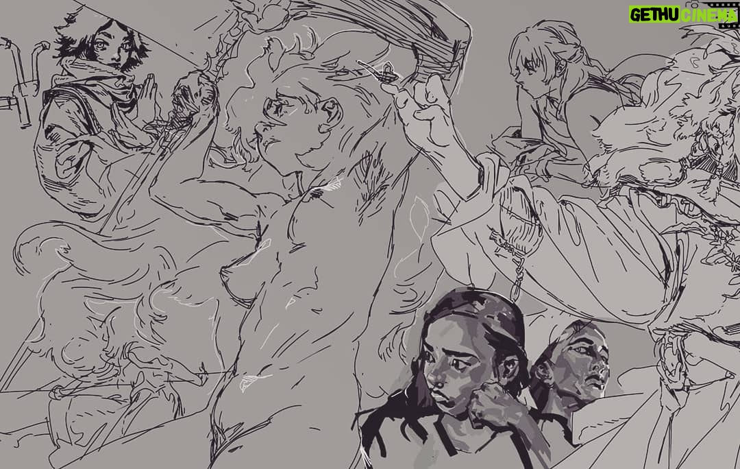 Saskia Gutekunst - 3 Likes - sketches
#sketch #sketching #artofinstagram #artistsoninstagram #digitalart #digitaldrawing #rkgk #characterdesign #character #skizzen