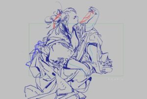 Saskia Gutekunst Instagram - ✨#sketch #sketches #clipstudiopaint #drawing
