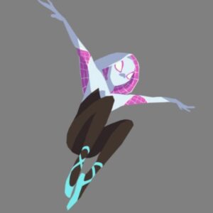 Saskia Gutekunst Instagram - wip2 #spidergwen #spiderverse #gwenstacey #instaart #instaartwork #sketch #spiderman #animation #comic #marvel