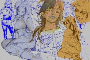 Saskia Gutekunst Instagram - 😌 #sketch #clipstudiopaint #artofinstagram #drawing