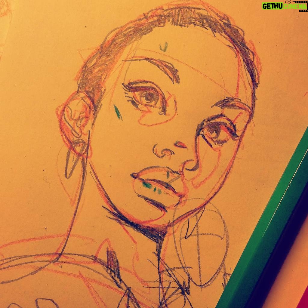 Saskia Gutekunst - 3 Likes - New stuff soon 💦💦 #sketch #girl #drawing