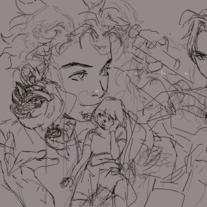 Saskia Gutekunst Instagram - 🌟#sketches #photoshop #doodle