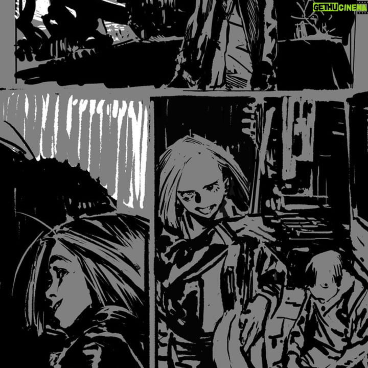 Saskia Gutekunst - 3 Likes - insomnia sketches #sketch #monochrome #comic #ink #grey #black #character