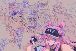Saskia Gutekunst Instagram - From last year (and yes, its my take on the character from that cursed square-enix game) #sketch #digitalart #clipstudiopaint