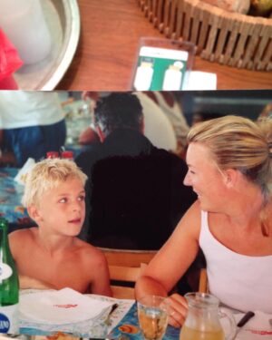 Saskia Noort Instagram - Hoera voor mijn lieve, prachtige zoon, die vandaag 31 jaar geleden onze levens meer kleur en liefde gaf. Mijn grote rots én trots @mathieuschellekens.art ❤️
