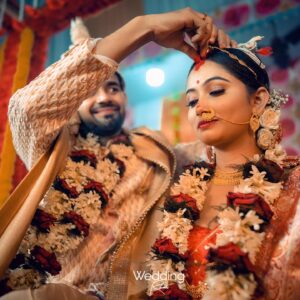 Satirtha Debnath Instagram - Cheers To the love that grows stronger with each passing year ❤️happy two years ❤️

#happytwoyearsanniversary #marriedlife💍