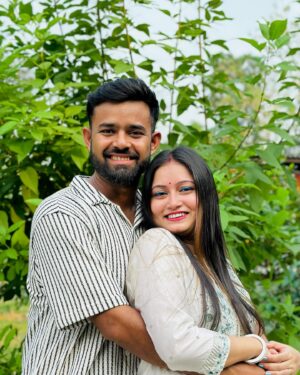 Satirtha Debnath Instagram - Life is beautiful with you 🧿❤️🩵

#anniversary #twoyearsoftogetherness #marriedlife