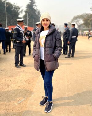 Satna Titus Instagram - Chilling times @ Delhi 😍☀️🌟☃️✨