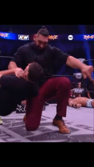 Satnam Singh Bhamara Instagram - TB 🙏🙏🙏 @aew @aewontv @shopaew  #satnamsingh #AllEliteWrestling #AllElite #AEW #AEWRampage #OneInABillion #SinghInRing #TheIndianGiant  #SinghIsKing