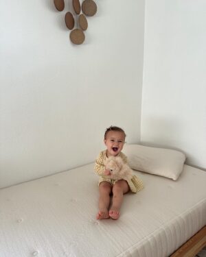 Savannah Jayde Instagram - someone is turning two in just a few short weeks and that meant it was time to give this critter girl her own room and (big girl!) bed! We’re an @avocado.green mattress family so it was an easy choice to go with the Eco Kids Organic Mattress when moving her out of our bed because she was already used to the good stuff! I love knowing our whole fam is sleeping on clean, nontoxic mattresses and now when we end up in bed with the kids I don’t mind ☁️💤