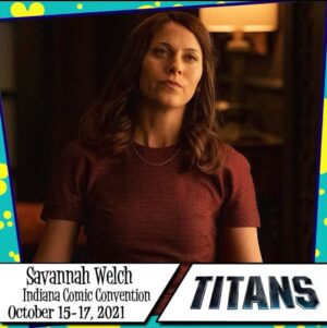 Savannah Welch Instagram - Indianapolis, Indiana...let's do the dang thing! I will be there, holding down the @dctitans table with our beloved @alanritchson. Come hang out with us Oct 15-17 💥
