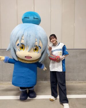 Sayaka Senbongi Instagram - 北海道ーーー！！！🏟️⚾️