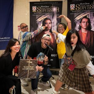 Saykoji Instagram - bapak, ibu, adik, oma, oom dan tante Yudas hadir #jesuschristsuperstar