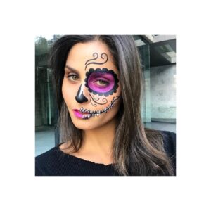 Scarlet Dergal Instagram - 💜
.
.
.
💄Makeup by @mua.aimee.aranda 👉🏼 Aimee es makeup artist en series de TV, y Cine. Ahora se gano una beca para volverse aún más chingona en LA. Se nos va muuuuy pronto a volar 🦋.
#katrina #halloweenmakeup