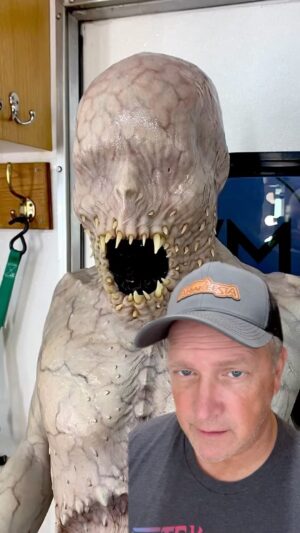 Scott A. Reeder Instagram - I love practical special effects makeup!! Designed and sculpted by @chrisdevitt13 with makeup effects by @mastersfxstudios and the actor is @twistytroy .