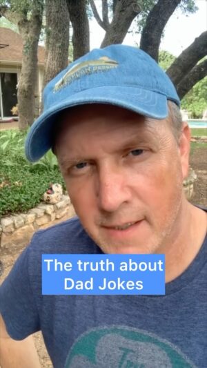 Scott A. Reeder Instagram - The Truth About Dad Jokes #dadjokes #comedy #propmaster  @bigdaddy1037