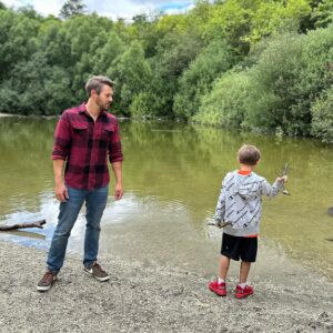 Scott Clifton Instagram - He’s not growing up. I’m just getting shorter, I swear.